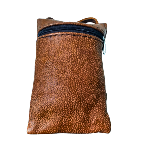 African Kudu Leather Shoulder Bag – Handcrafted