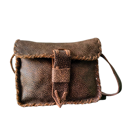 Rustic Flap Shoulder Bag – Kudu Artisan Series